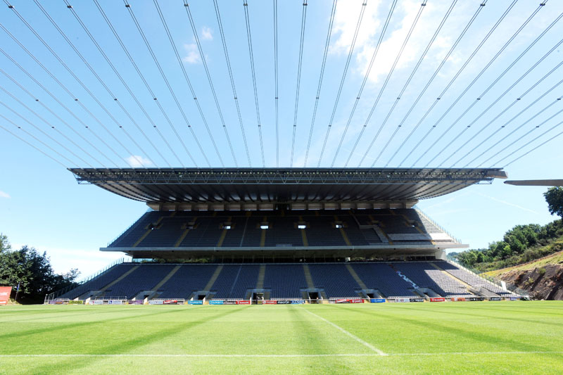 Braga, 05/15/2022 - This afternoon, Futebol Clube de Famalicão hosted  Sporting Clube de Braga, in the EstÃdio Municipal de Famalicão, in a game  for the 34th round of the Liga Portugal BWin